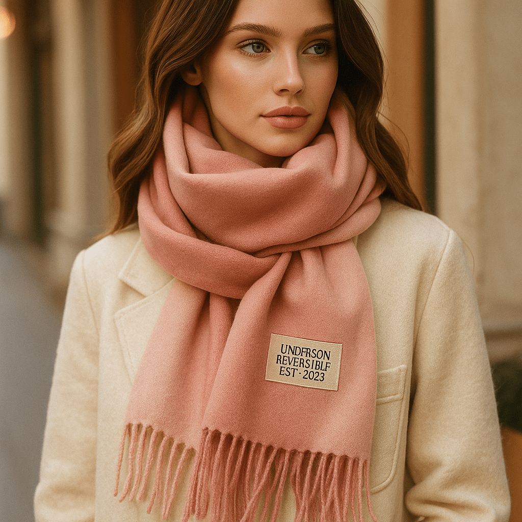 Rewersyjny Szal Pashmina Elena – Elegancki i Miękki