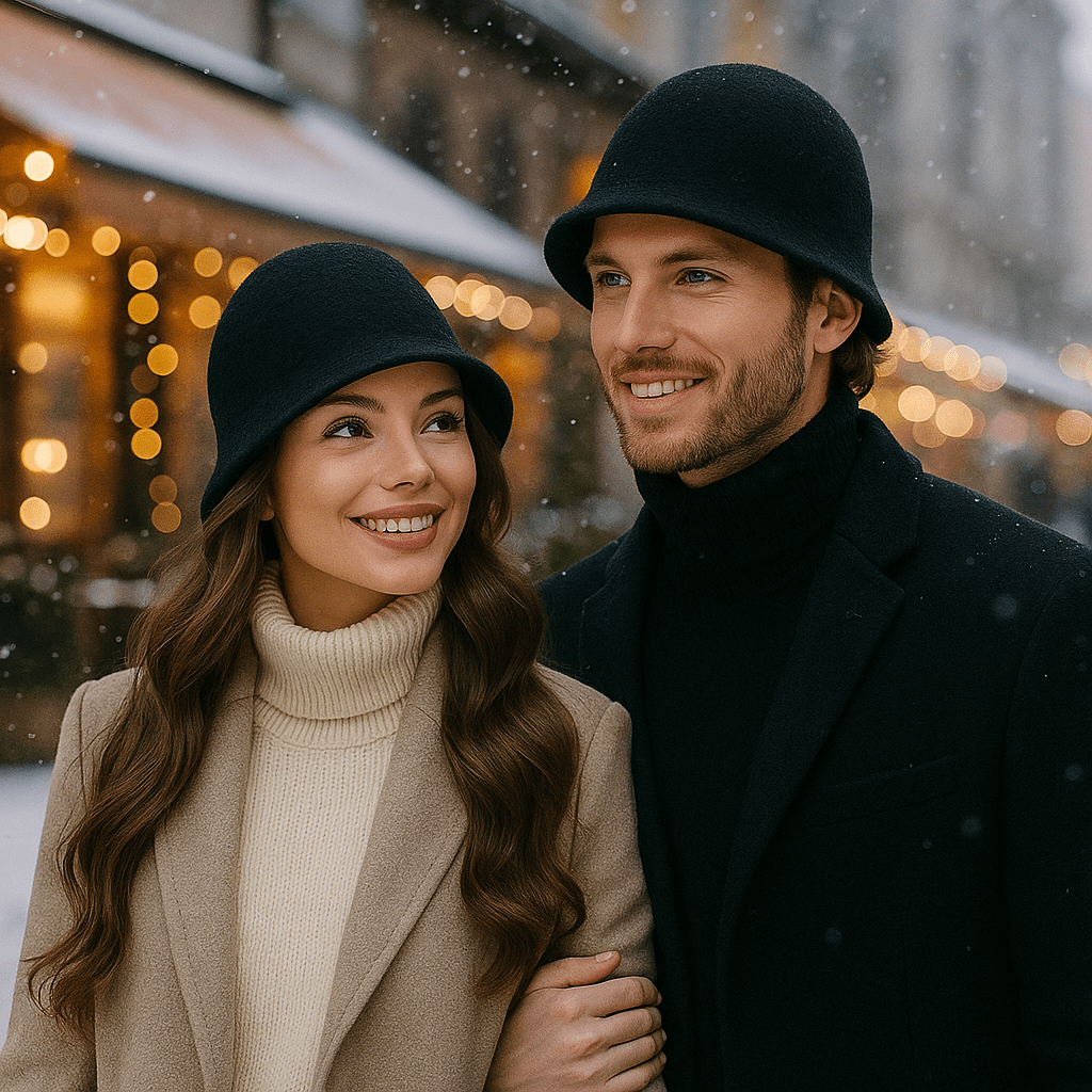 Rowan – Czapka wełniana monochromatyczna unisex