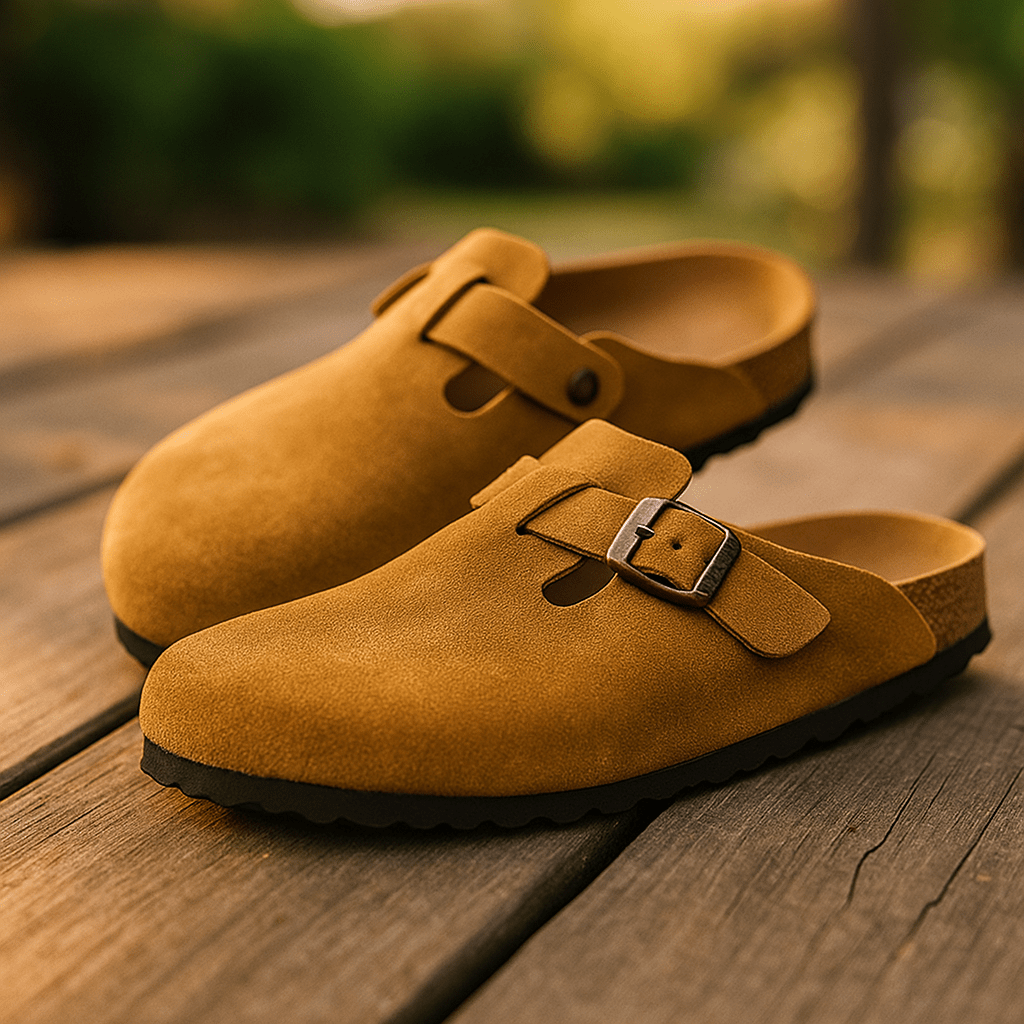 Sandale Boston ze skóry premium unisex – styl i komfort - vivano - warszawa