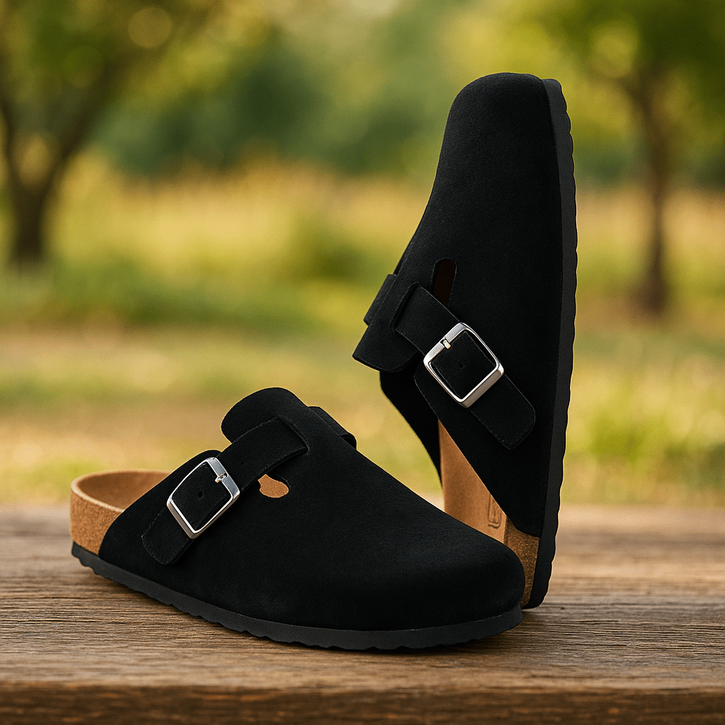 Sandale Boston ze skóry premium unisex – styl i komfort - vivano - warszawa