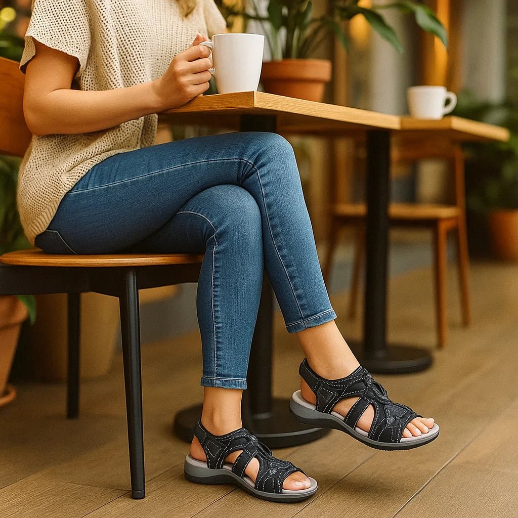 Sandały Damskie z Otwartym Noskiem – Komfort i Styl - vivano - warszawa