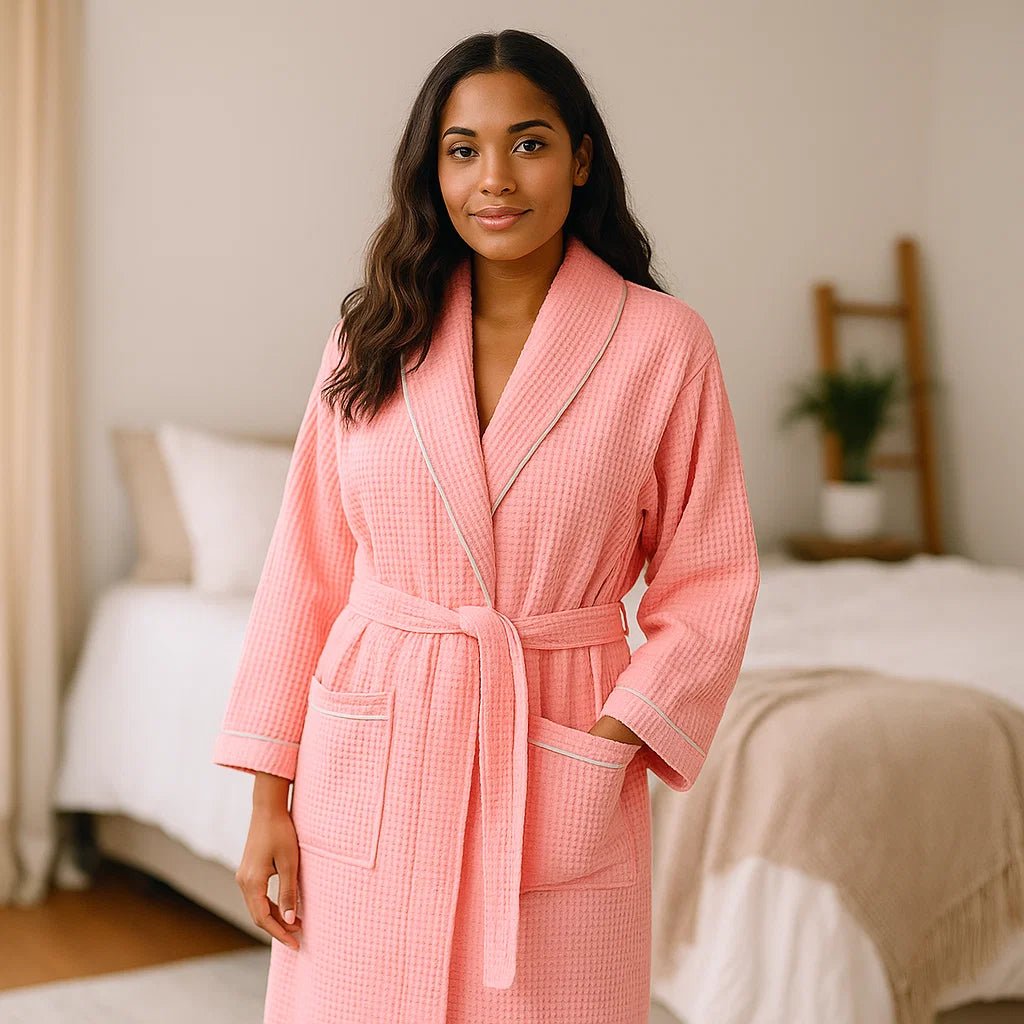 SereniLuxe – Kaptur z Waflowego Kotonu z Luksusowym Komfortem - vivano - warszawa