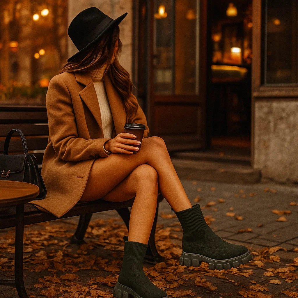 Shanna – Stylowe Zamszowe Botki na Obcasie