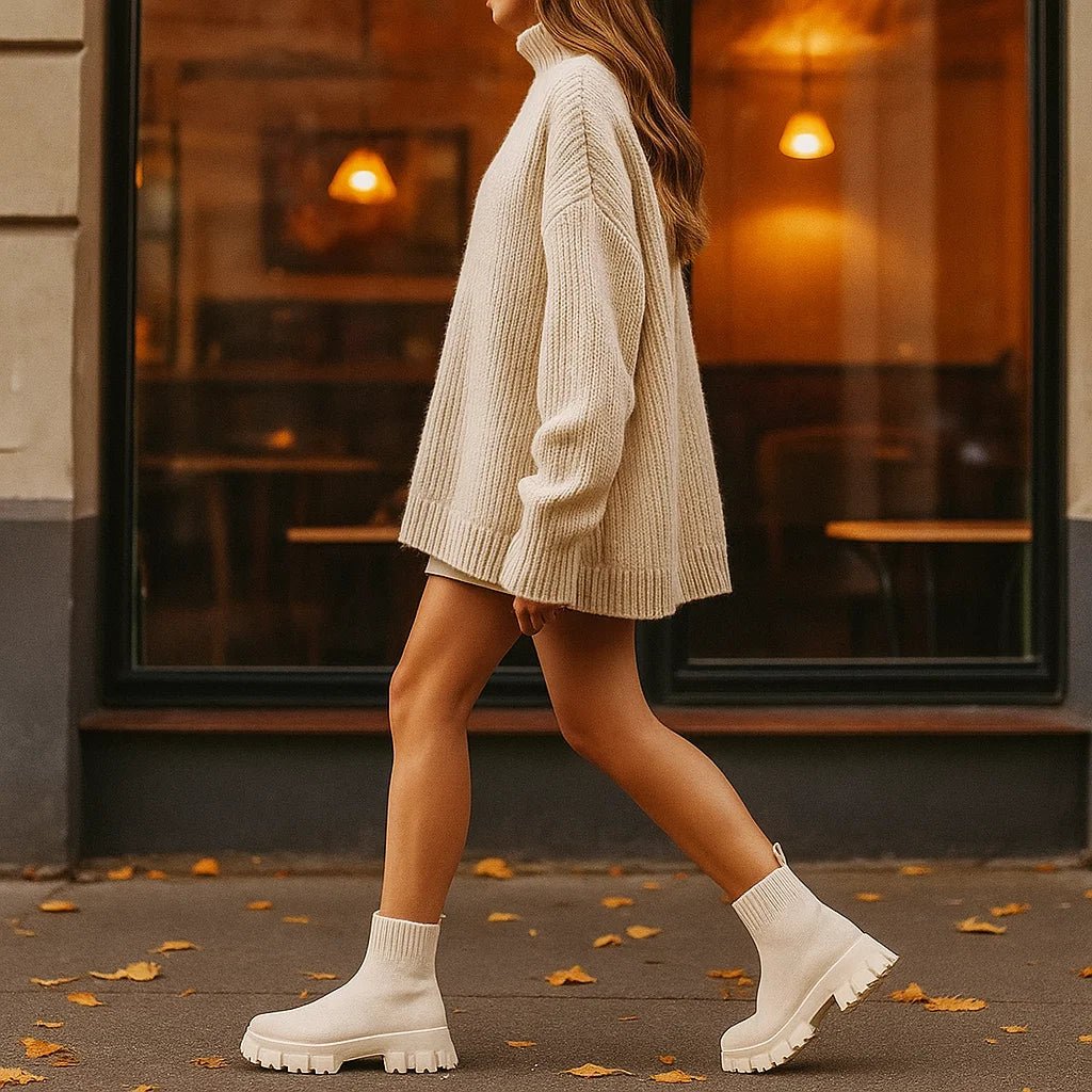 Shanna – Stylowe Zamszowe Botki na Obcasie