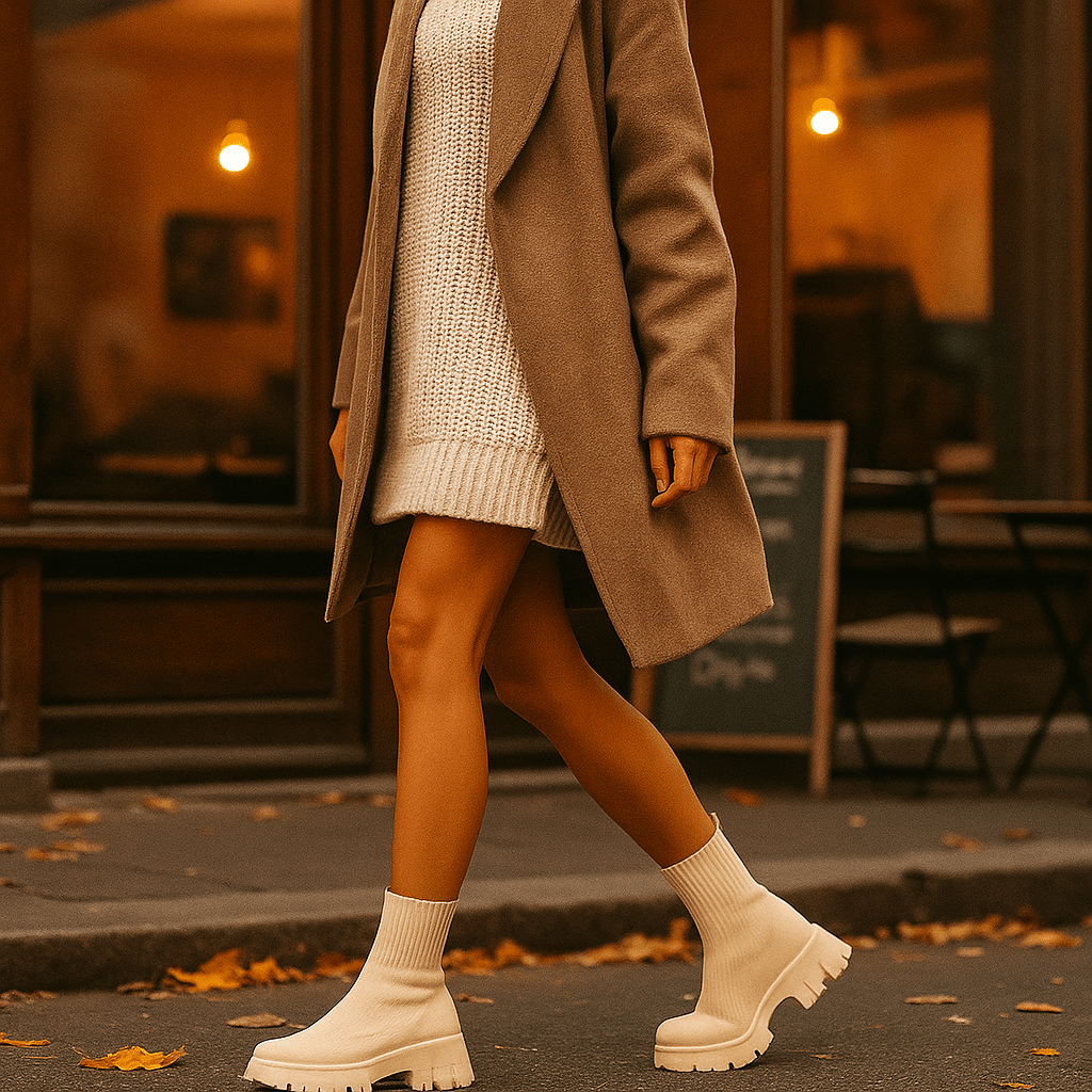 Shanna – Stylowe Zamszowe Botki na Obcasie