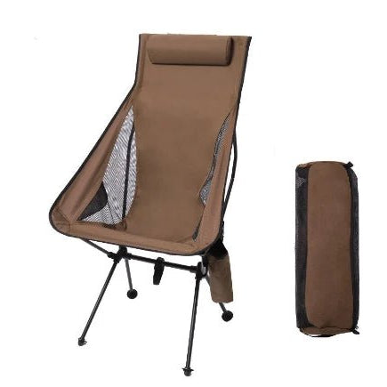 Składane Krzesło Kempingowe - Lekkie z Podłokietnikiem - vivano - warszawa