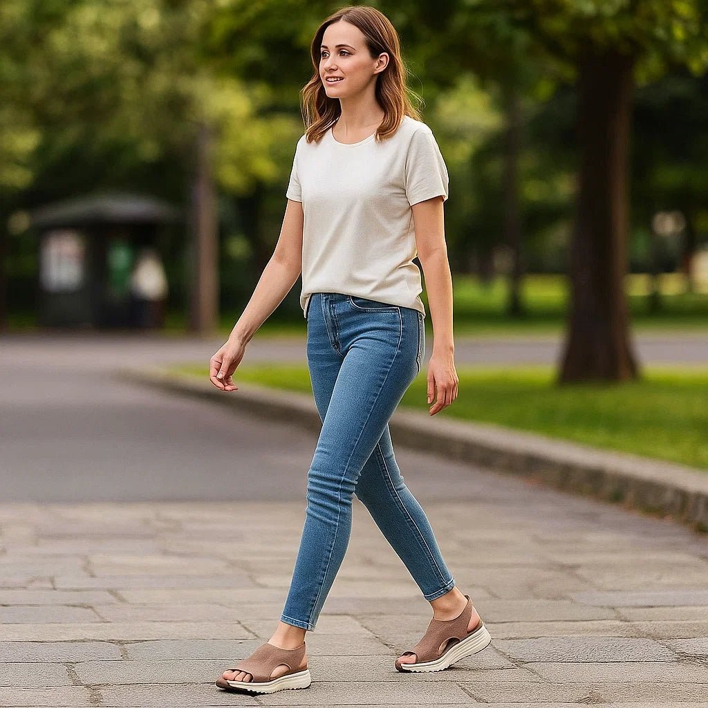 Sportowe sandały ortopedyczne damskie - vivano - warszawa