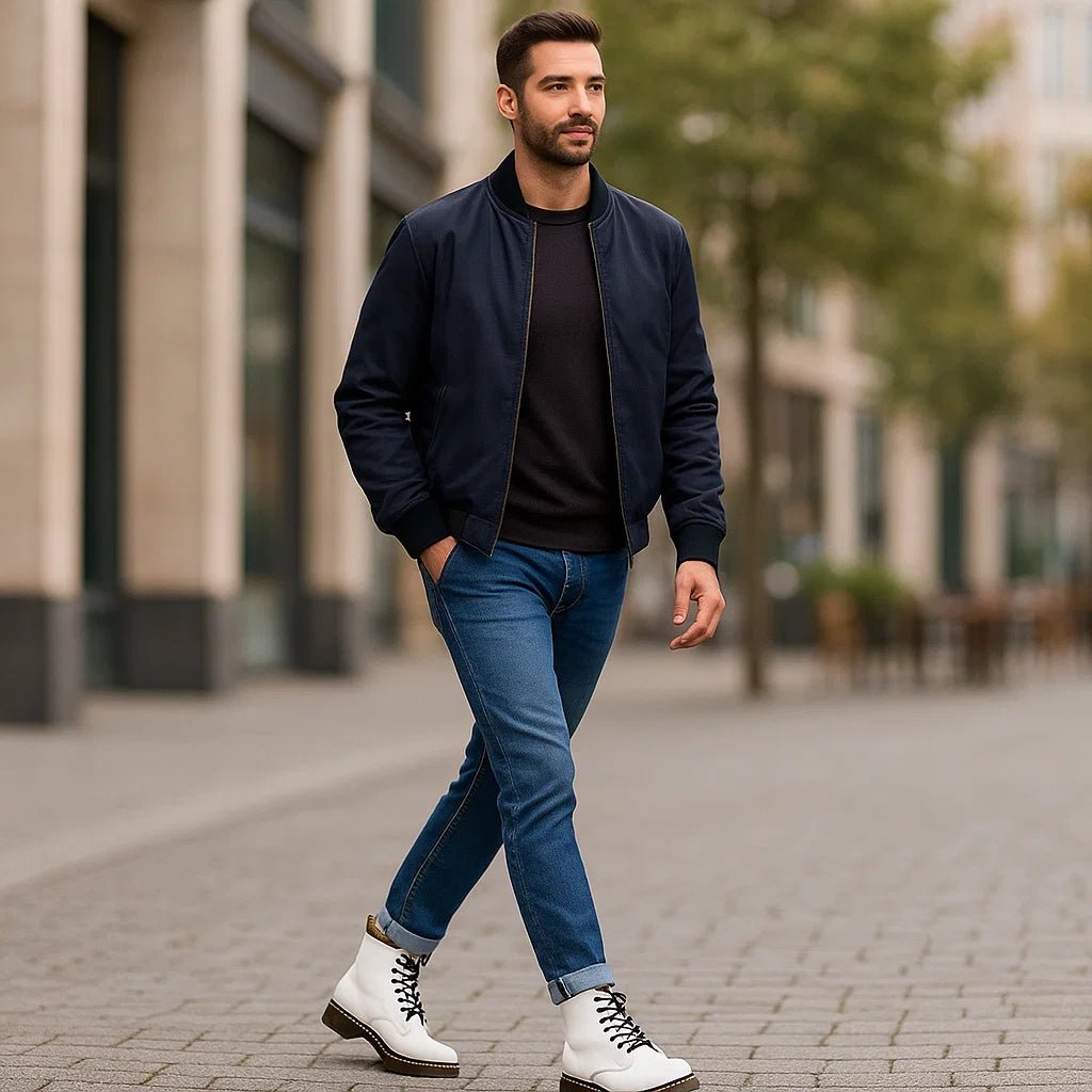 Stilla Botki – Eleganckie Skórzane Obuwie - mężczyzn - vivano - warszawa