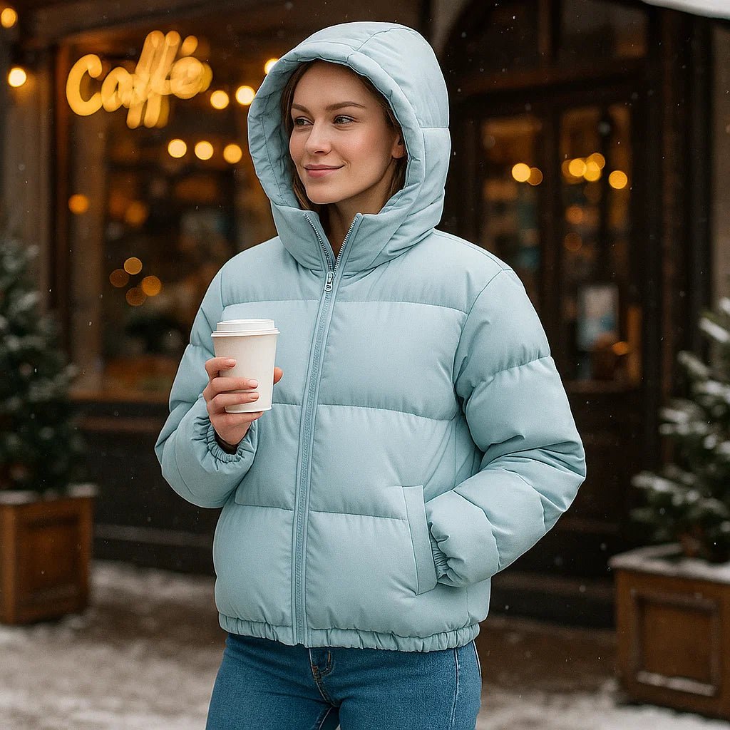 Stilla - Ciepła Kurtka z Kapturem - Klasyczny Design - Komfort i Styl - vivano - warszawa