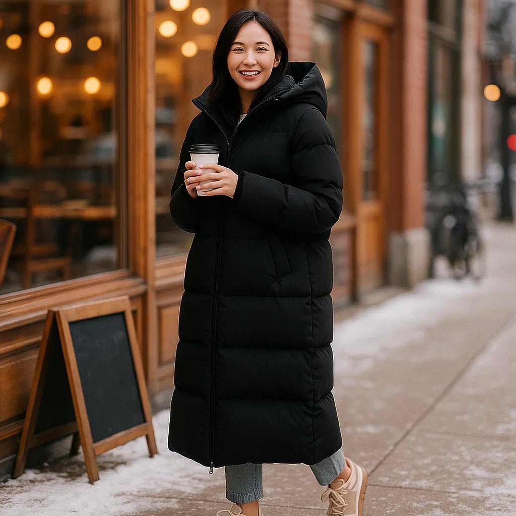 Stilla FLEUR Długa Wodoodporna Kurtka Zimowa - vivano - warszawa