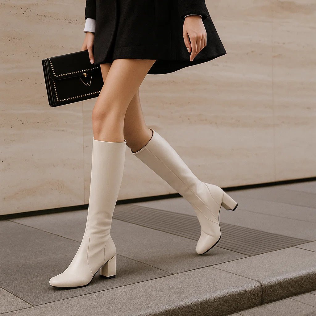 Stilla - Lakerede Støvler z Blaskiem - Stylowe - Trwałe - Luo - vivano - warszawa