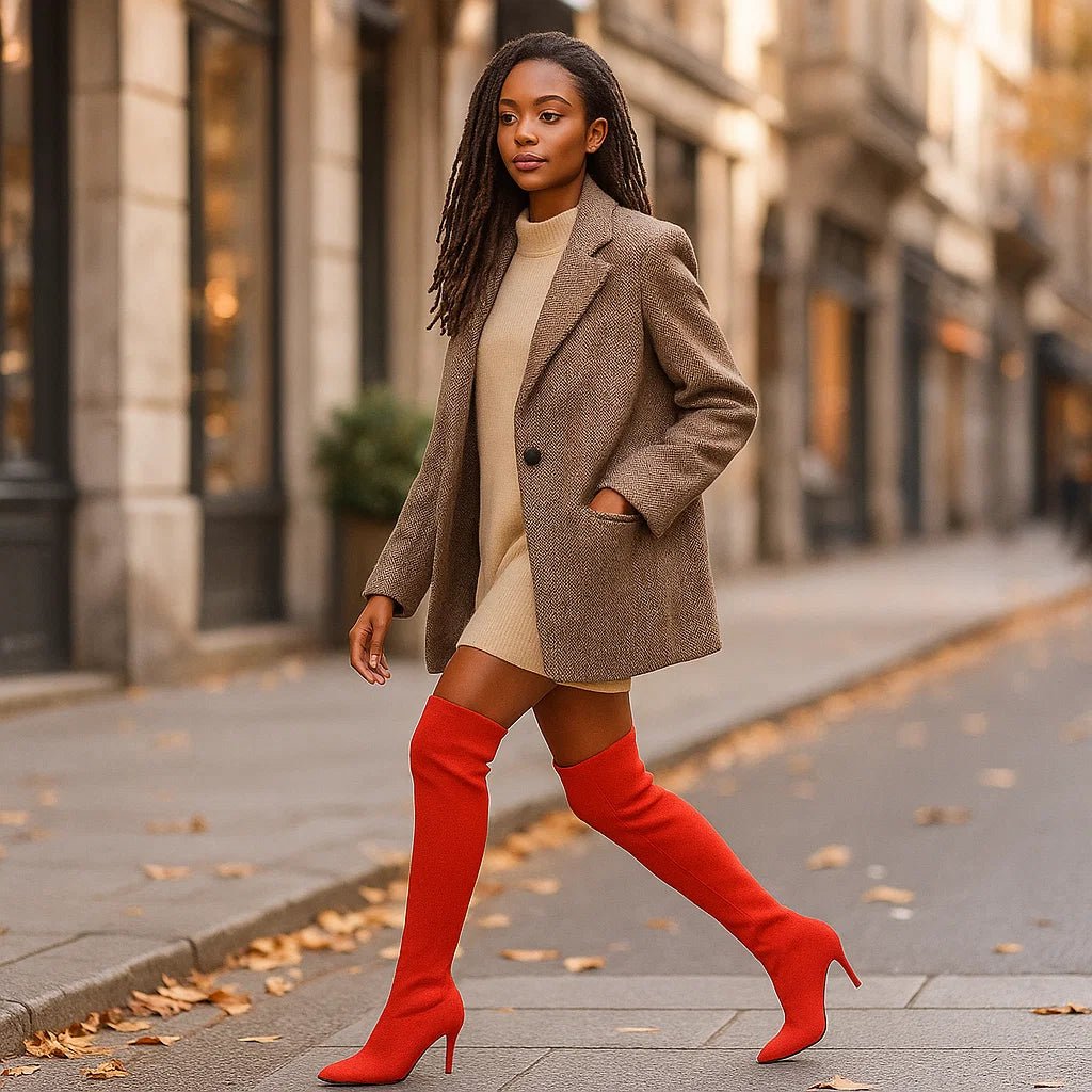 Stilla – Lekkie Botki Damskie na Obcasie - vivano - warszawa