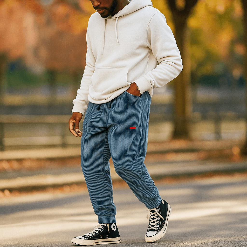 Stilla - Stylowe Spodnie Sztruksowe - Komfort i Elegancja - vivano - warszawa