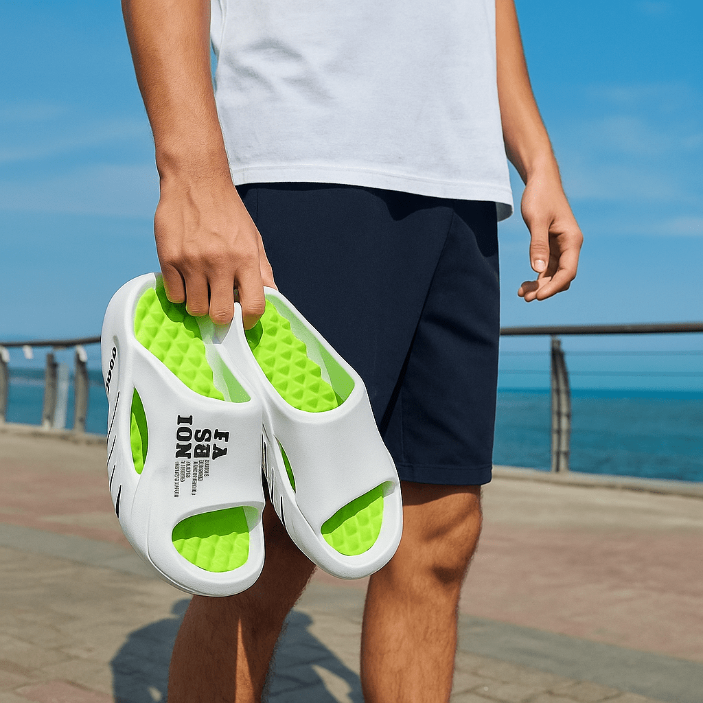 Stylowe Letnie Kapcie Męskie Roald - vivano - warszawa