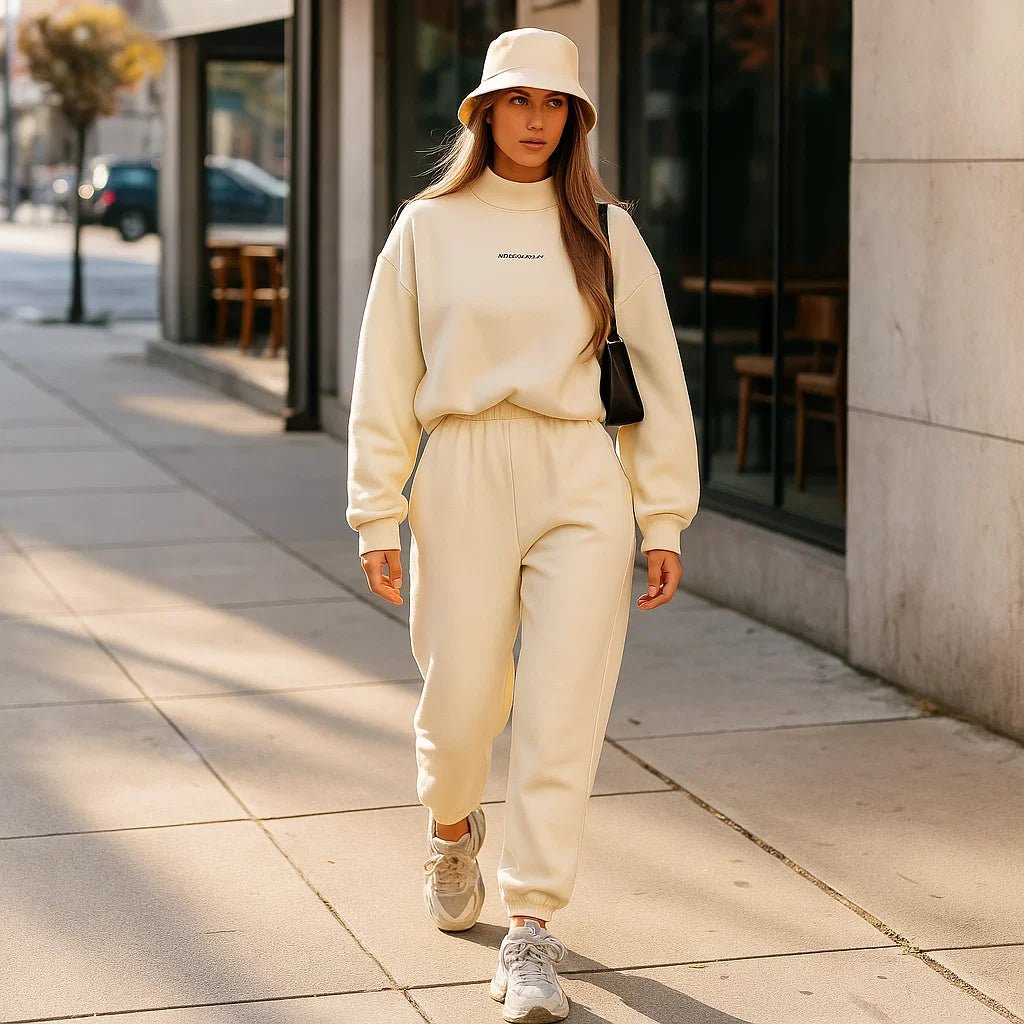 Stylowy Damski Dres Jade - Komplet Bluza - Spodnie - Sport