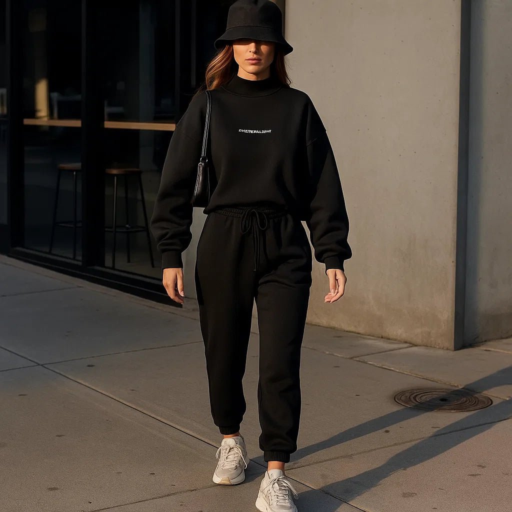 Stylowy Damski Dres Jade - Komplet Bluza - Spodnie - Sport