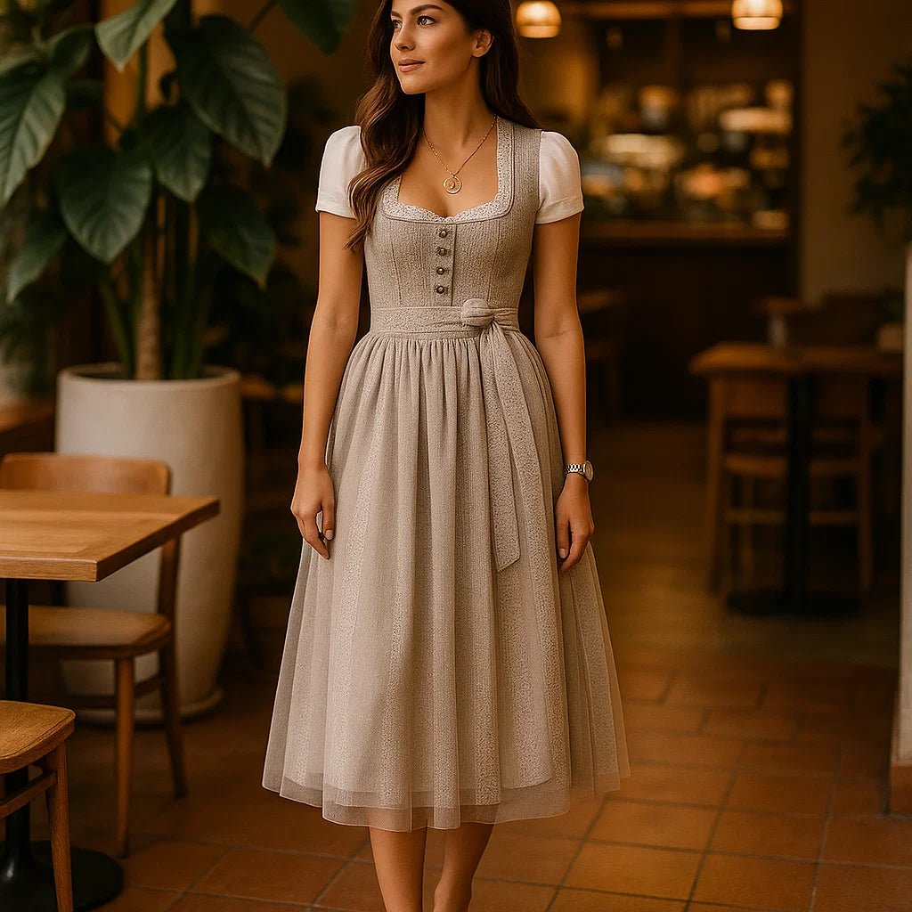 Sukienka Dirndl Damska – Elegancja i Tradycyjny Styl - vivano - warszawa