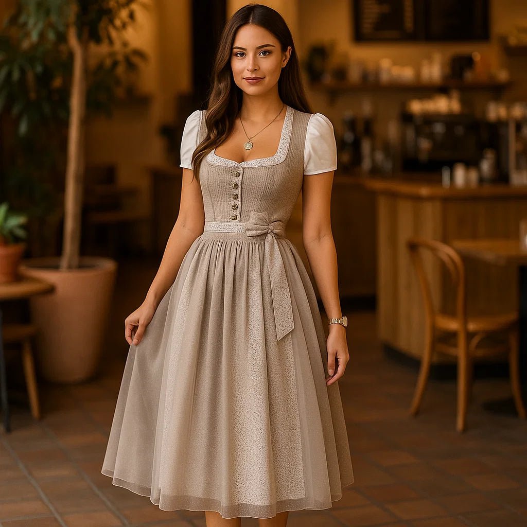 Sukienka Dirndl Damska – Elegancja i Tradycyjny Styl - vivano - warszawa