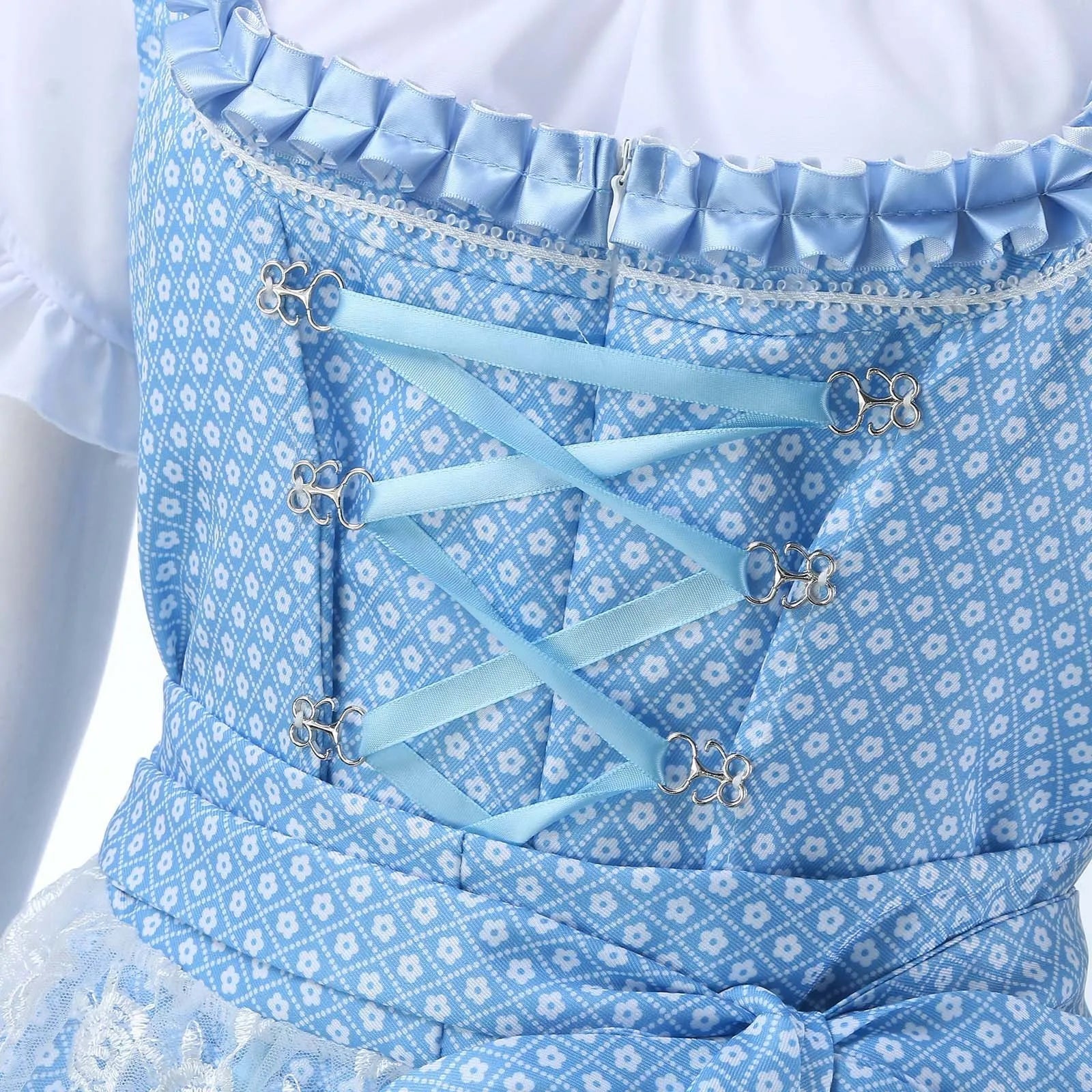 Sukienka Dirndl dla kobiet - Lekki materiał - Sukienka Trachten na Oktoberfest - Festylny komfort - vivano - warszawa