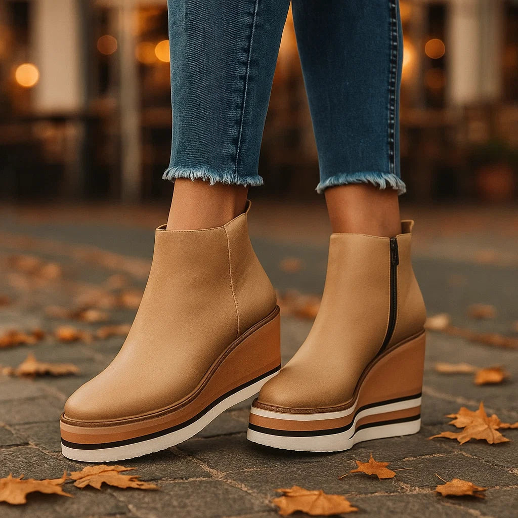 Vivano – Ortopedyczne Botki Damskie na Obcasie