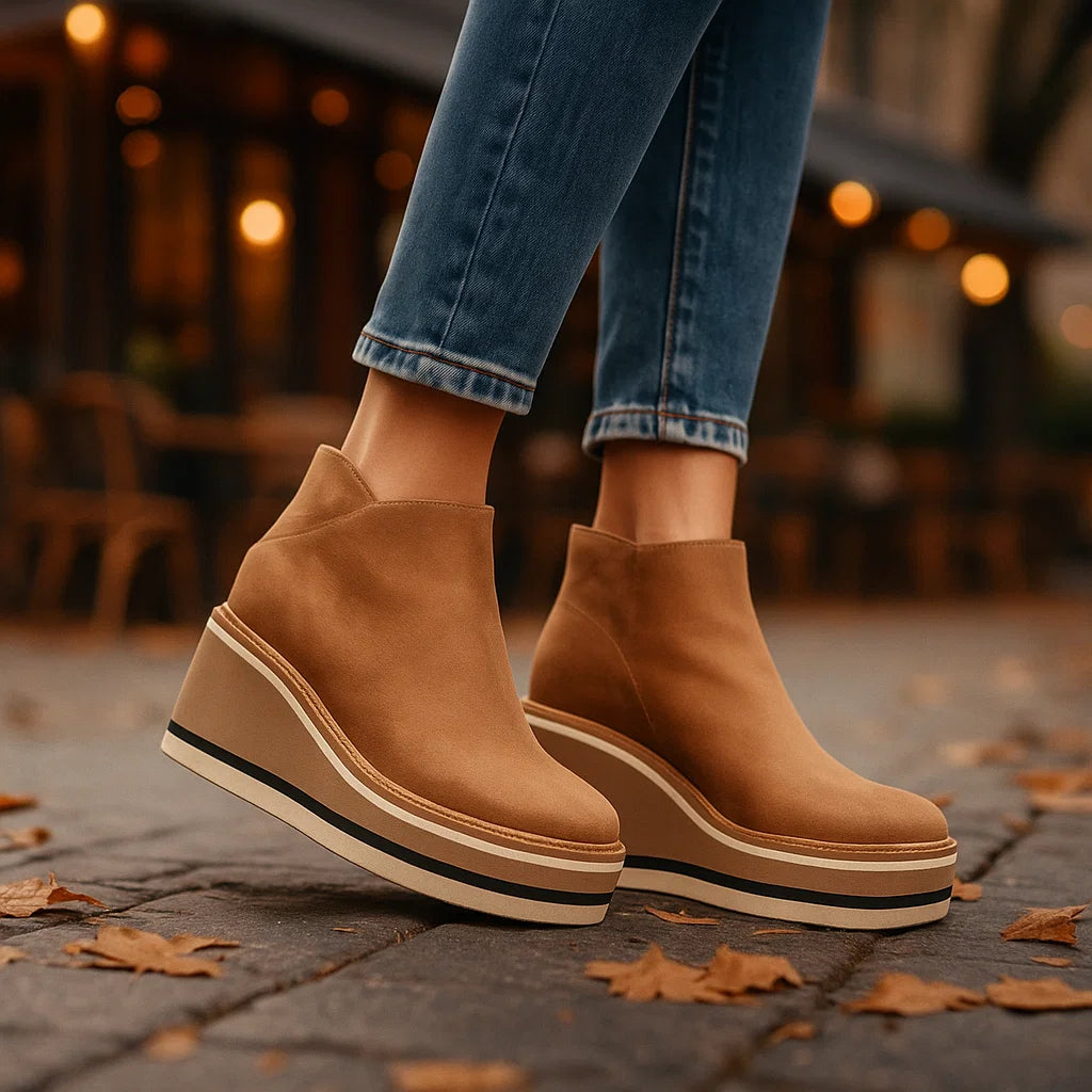Vivano – Ortopedyczne Botki Damskie na Obcasie