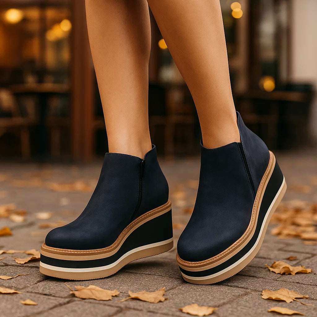 Vivano – Ortopedyczne Botki Damskie na Obcasie