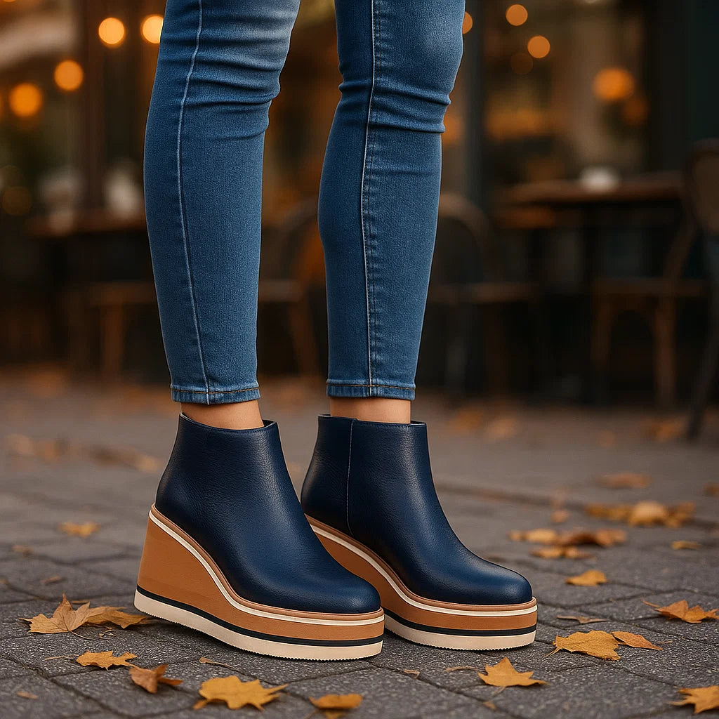 Vivano – Ortopedyczne Botki Damskie na Obcasie