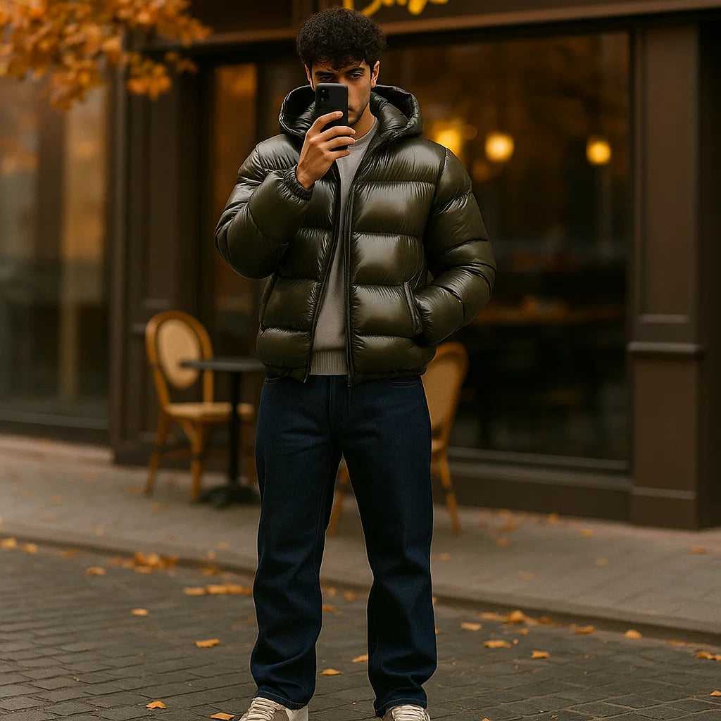 Vivano – Męska Kurtka Puchowa