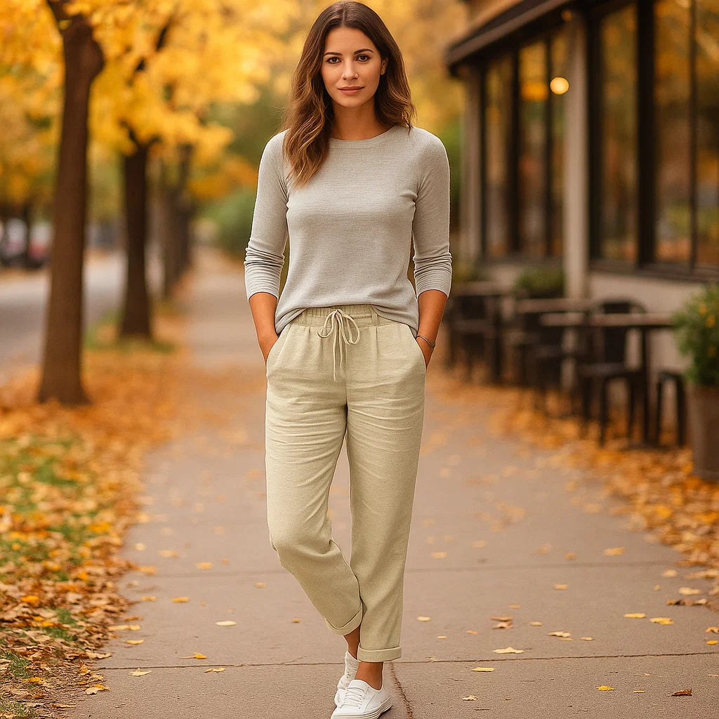 Vivano – Przewiewne Spodnie na Lato