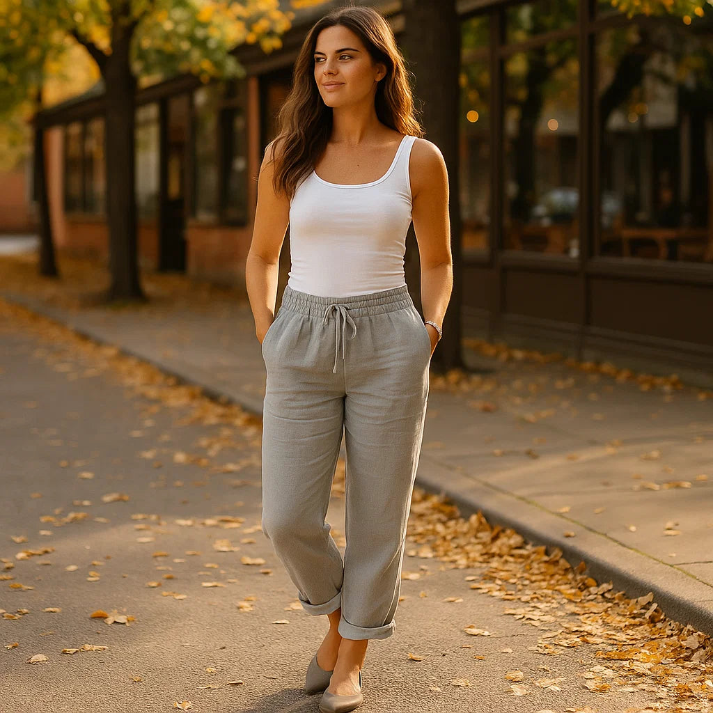 Vivano – Przewiewne Spodnie na Lato