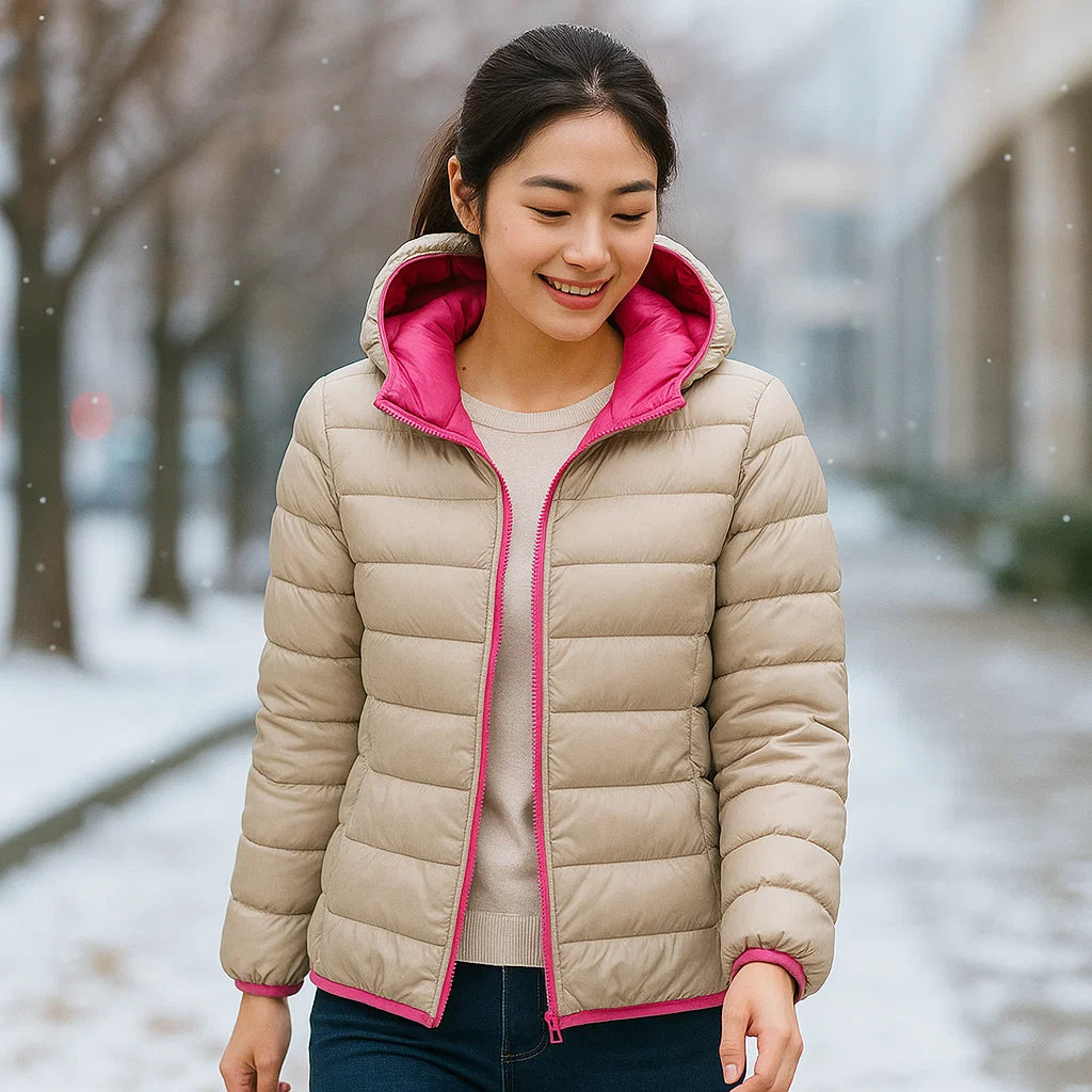 Vivano – Odwracalna Kurtka Puchowa Dla Kobiet