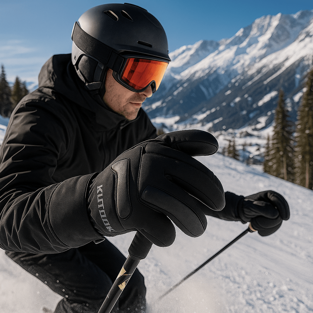 Termiczne, Wodoodporne Rękawice Narciarskie