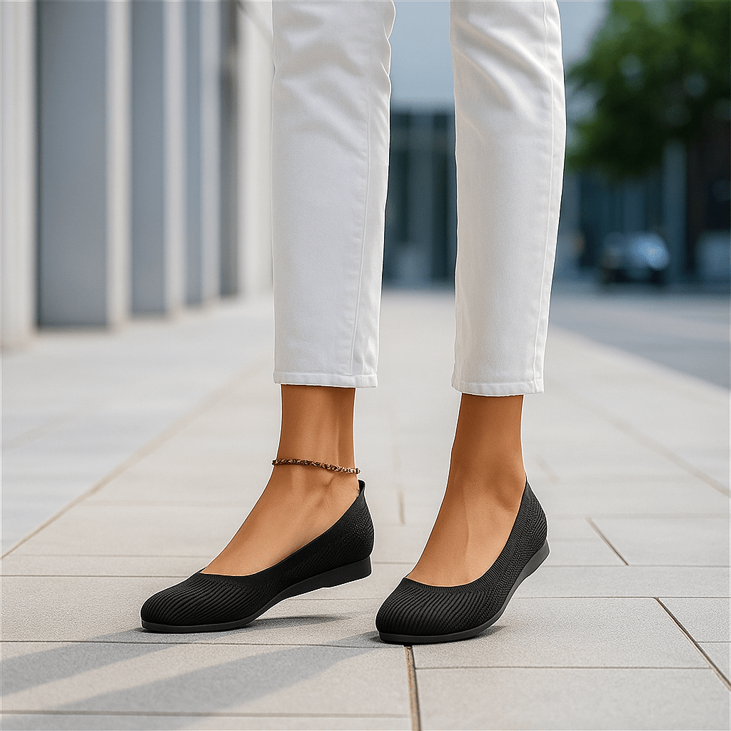 Tess - Komfortowe Ortopedyczne Baleriny - Damskie - vivano - warszawa