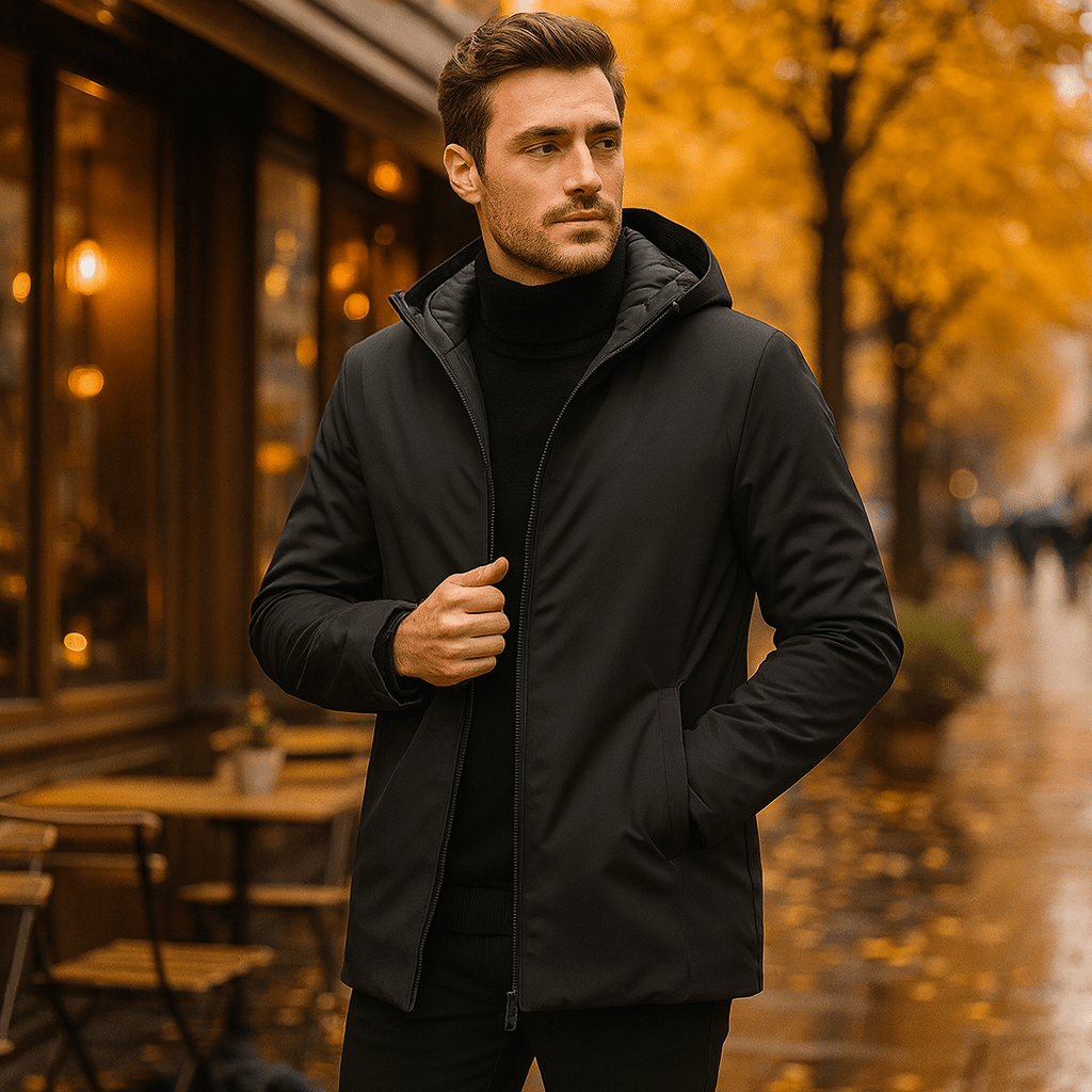 Tobias – Męska Wodoodporna Kurtka Zimowa - vivano - warszawa