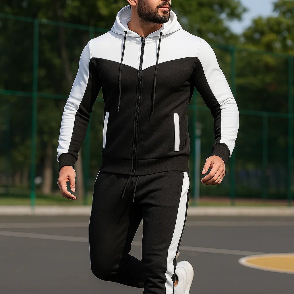 Trendy Męski Dres ProMotion - Sportowy Komplet - Bluza Spodnie