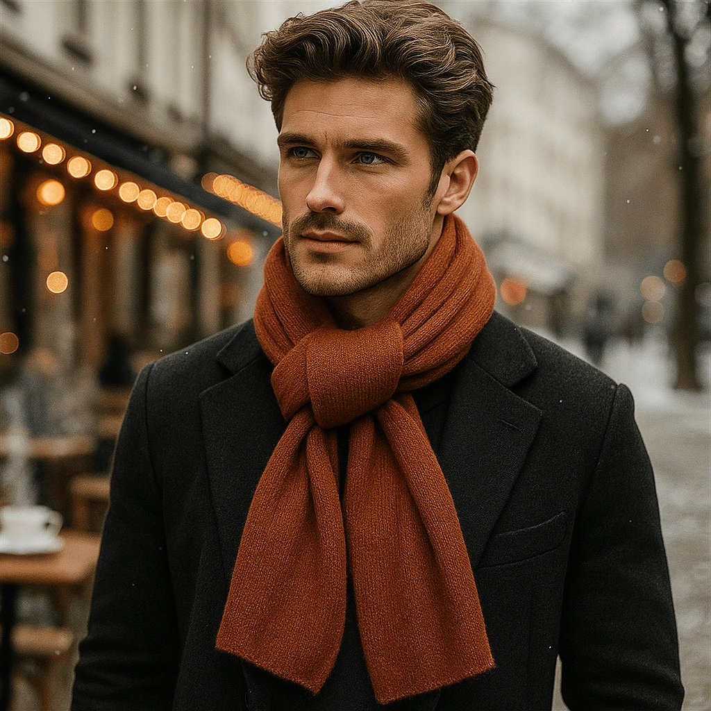 Uniseksowa Szalik z Kaszmiru – Ciepło i Elegancja Zimy