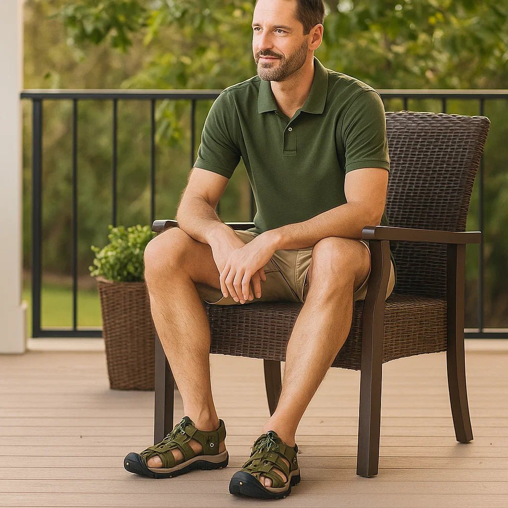 Victor męskie sandały ortopedyczn - vivano - warszawa