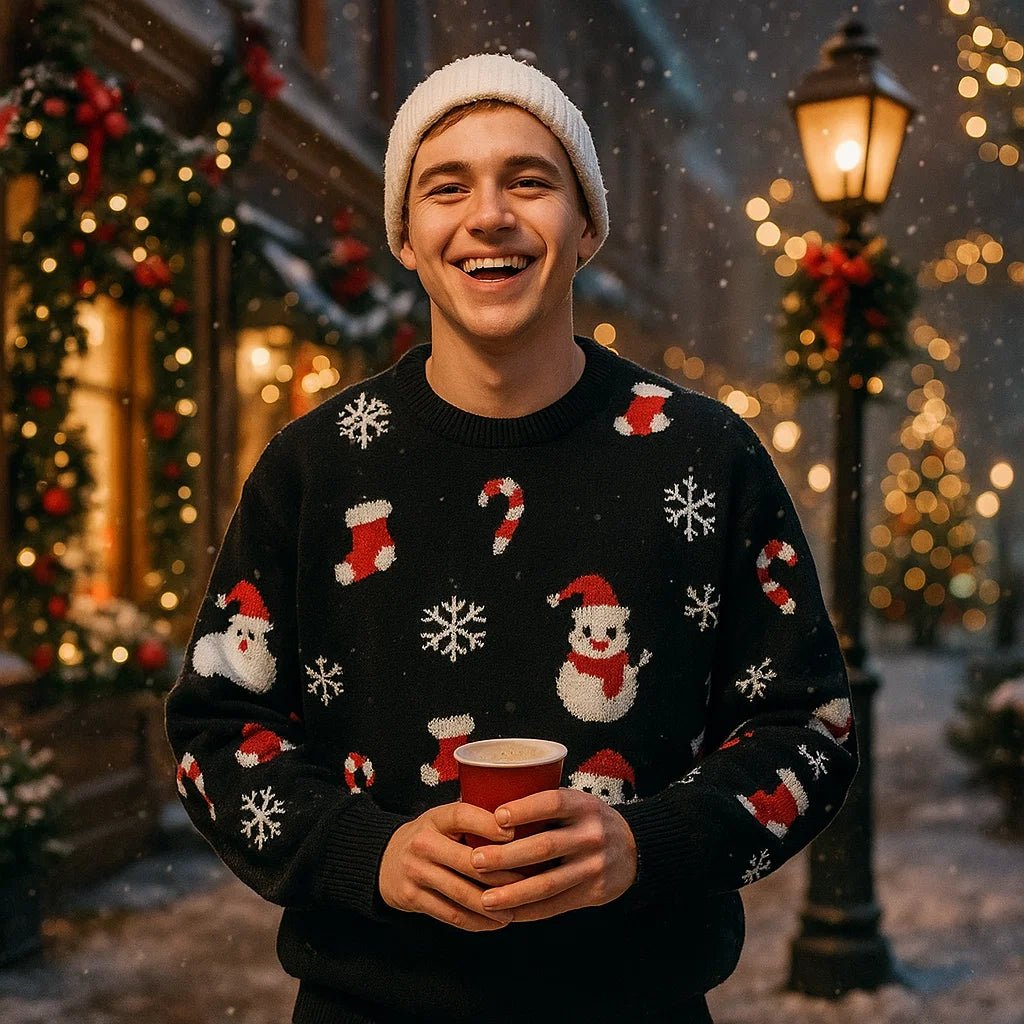 Vivano – Damski Sweter Bożonarodzeniowy