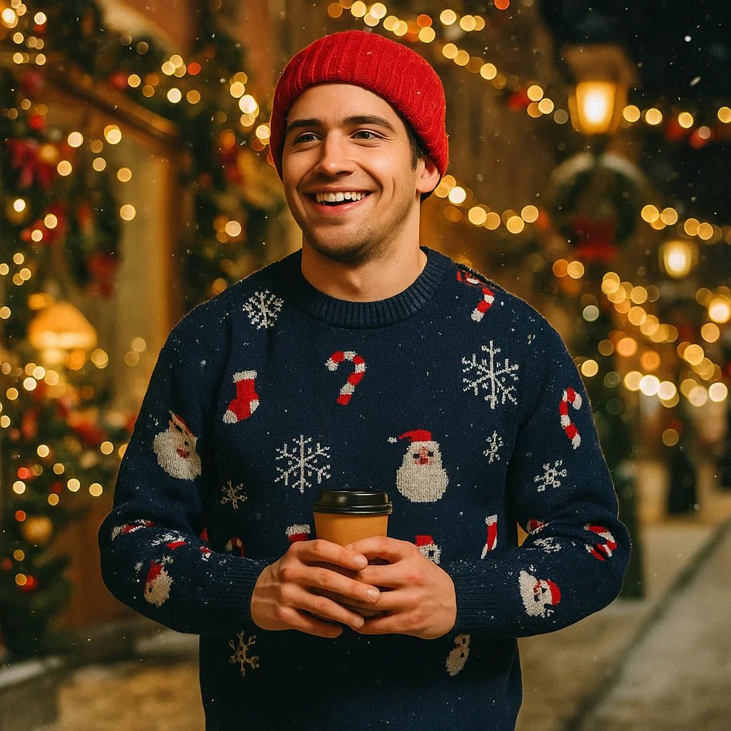 Vivano – Damski Sweter Bożonarodzeniowy