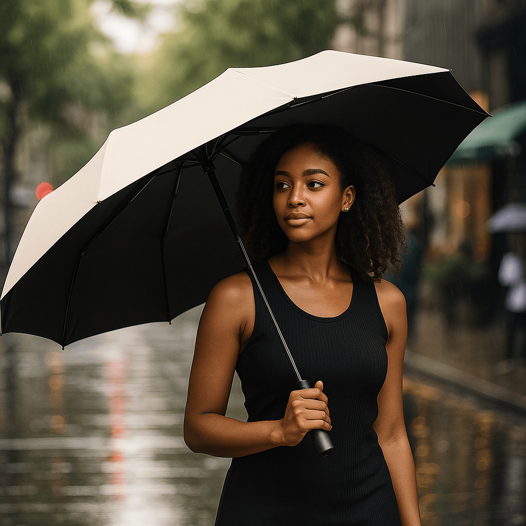 Wiatroodporny Automatyczny Parasol UV - vivano - warszawa