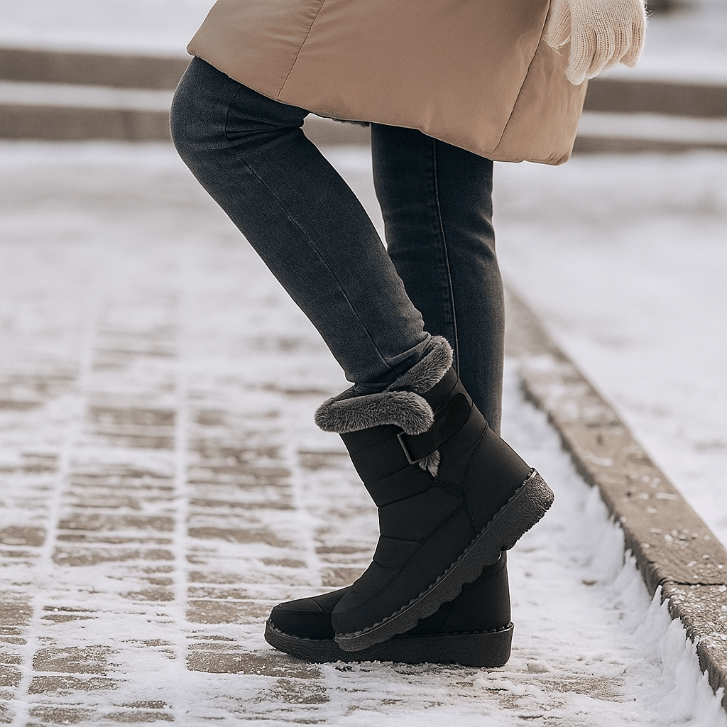 Wodoodporne i Wyściełane Botki Śniegowe Mélanie