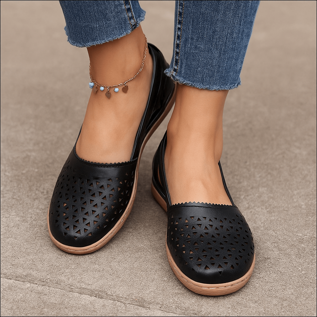 Wygodne - perforowane - mokasyny damskie - vivano - warszawa