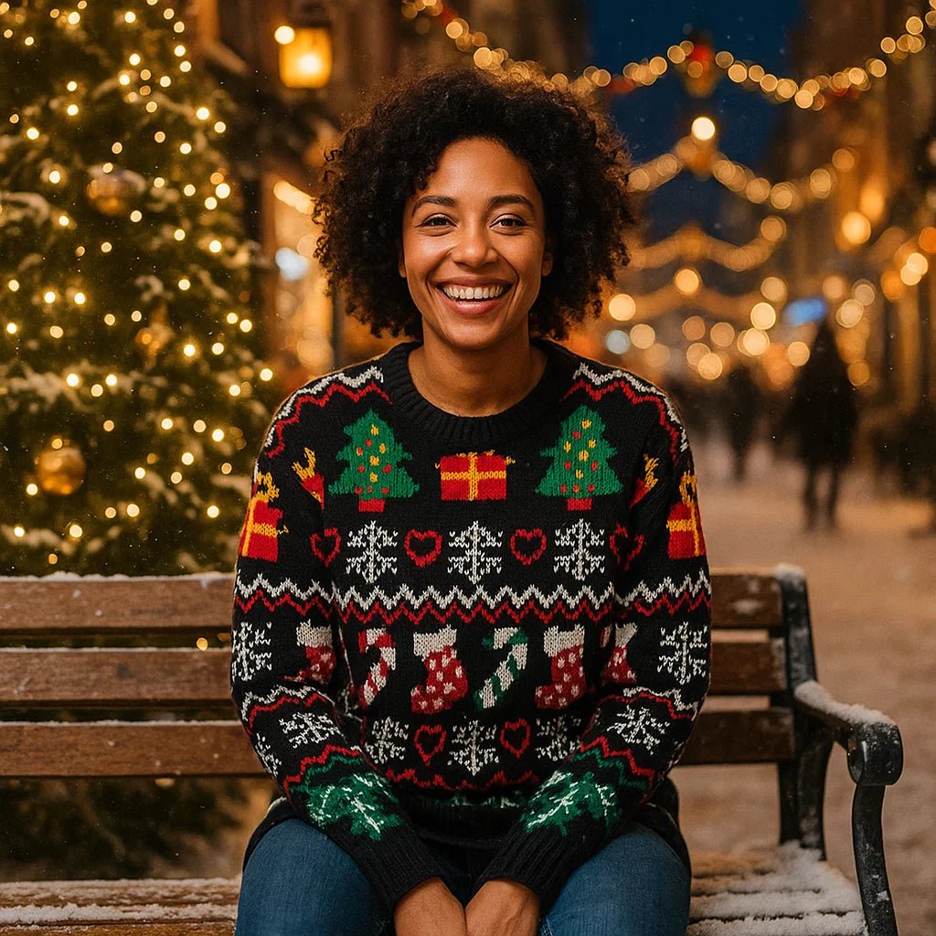 Xalina – Sweter Świąteczny Casual
