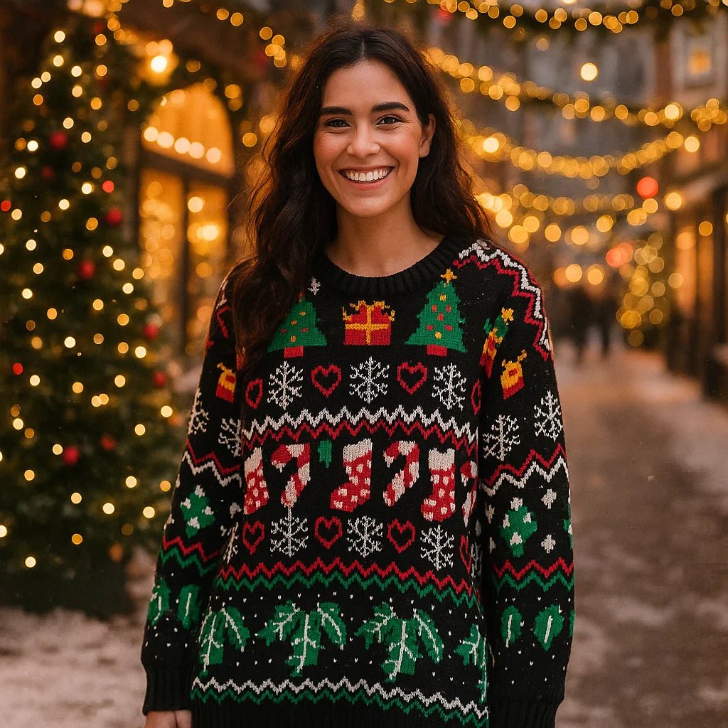 Xalina – Sweter Świąteczny Casual