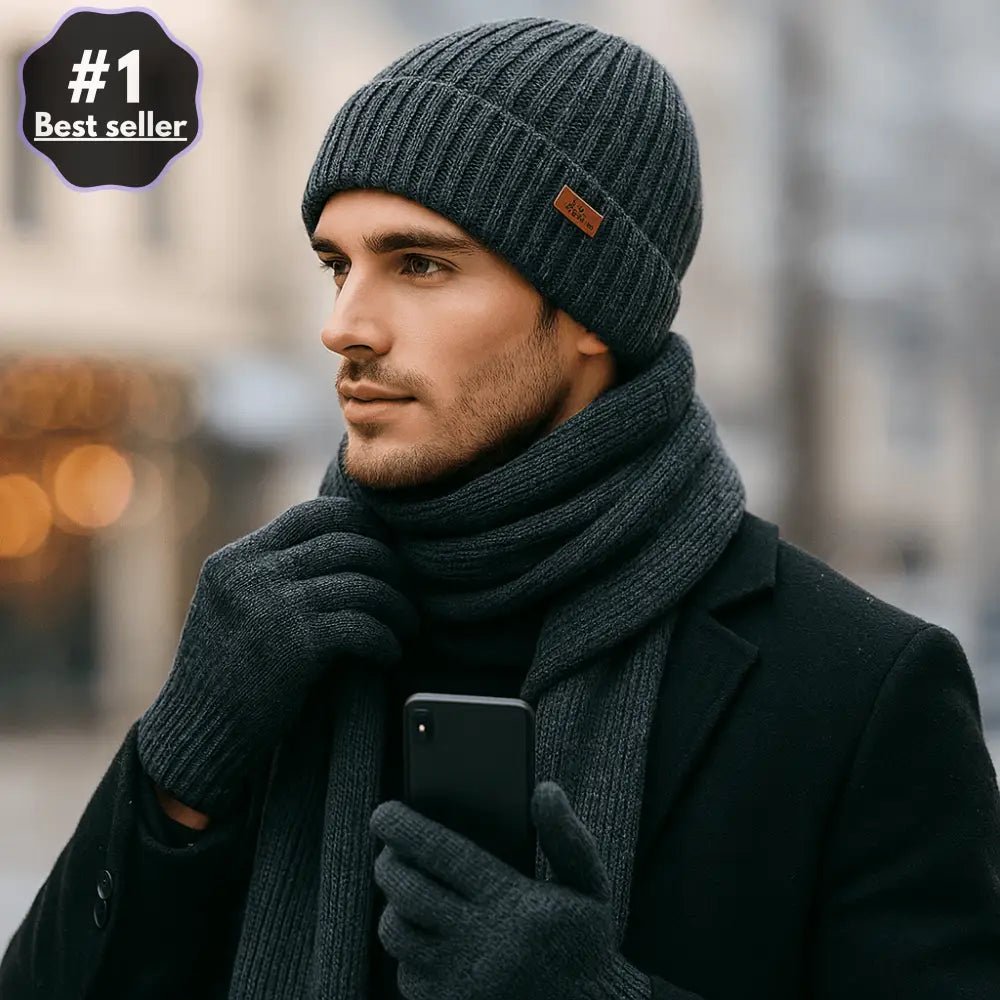 Zestaw Czapka Szalik Rękawiczki – Limitowana Edycja - vivano - warszawa