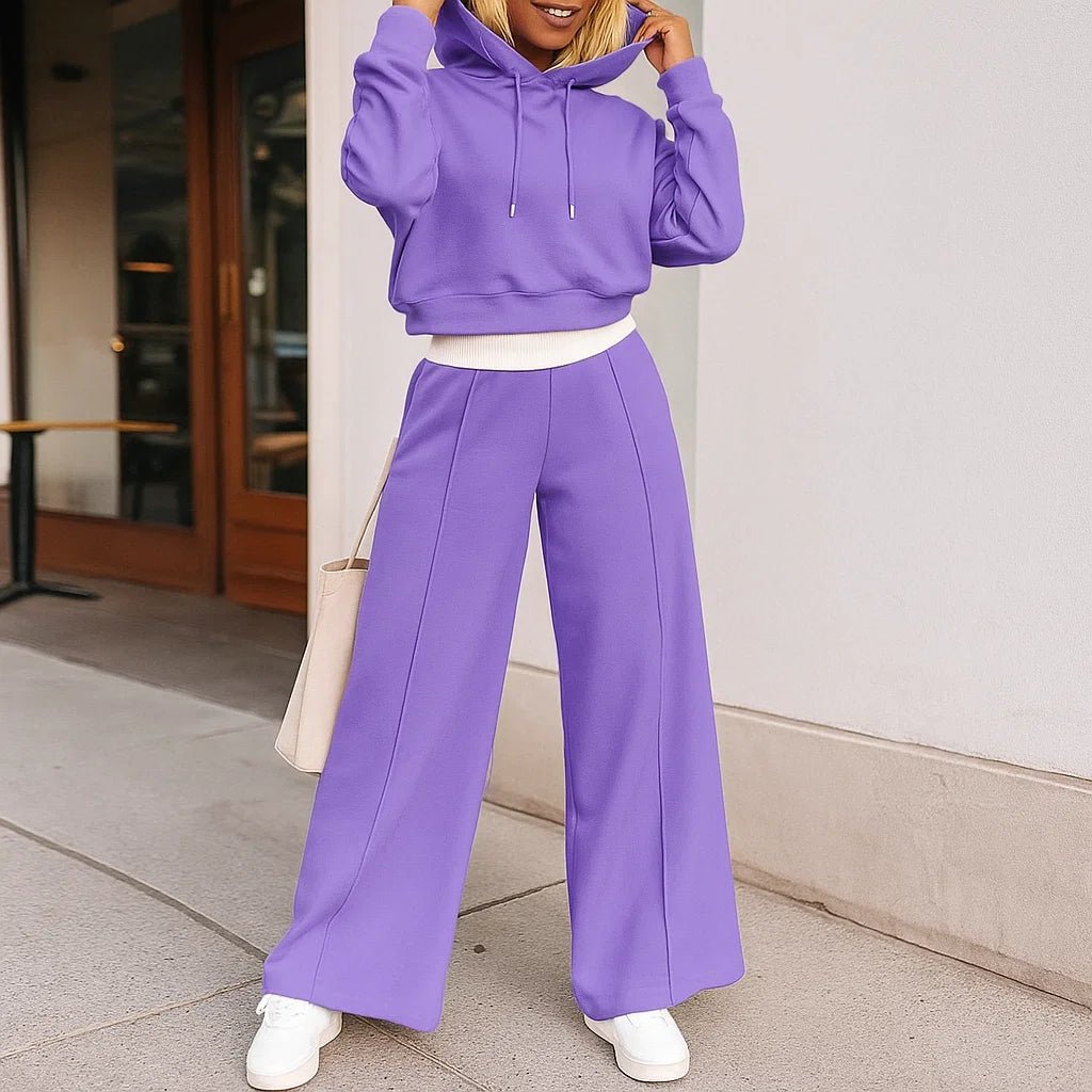 Zestaw Hoodie Alenya - Komplet dresowy - Stylowy - Komfortowy - Damski