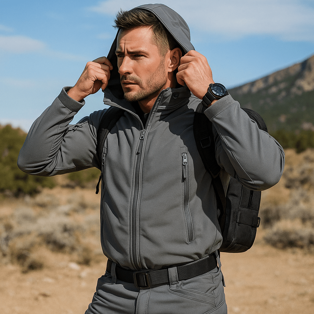 Męski wodoodporny taktyczny zestaw outdoor