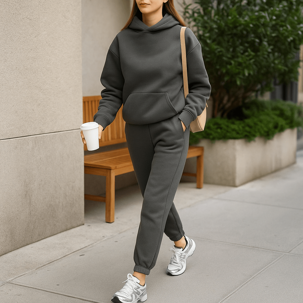 Zestaw treningowy dla kobiet - Zestaw dresowy - Jogger damski
