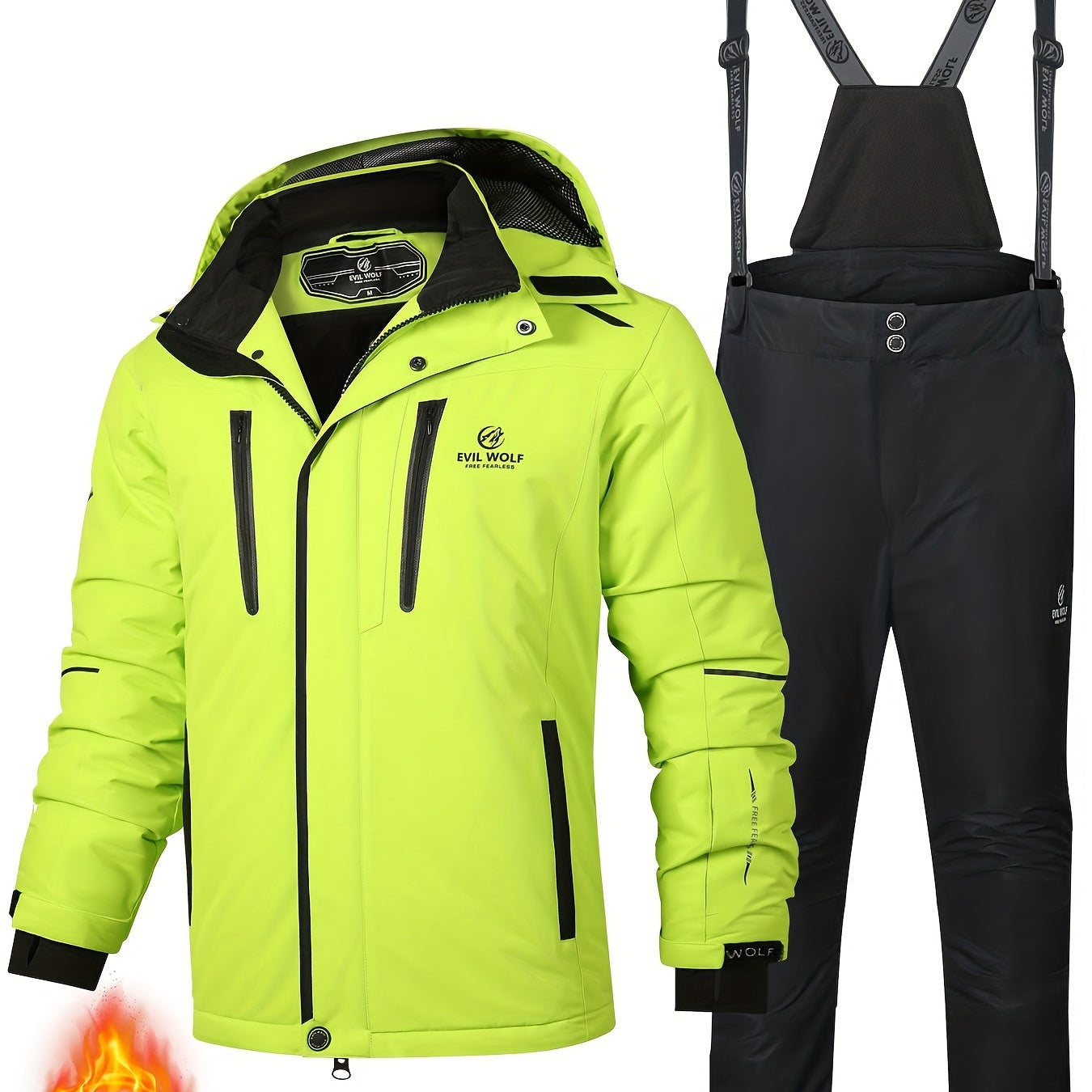 Zły Wilk – Wypełnione Spodnie Narciarskie Pak 25’ AlpineGlide - vivano - warszawa