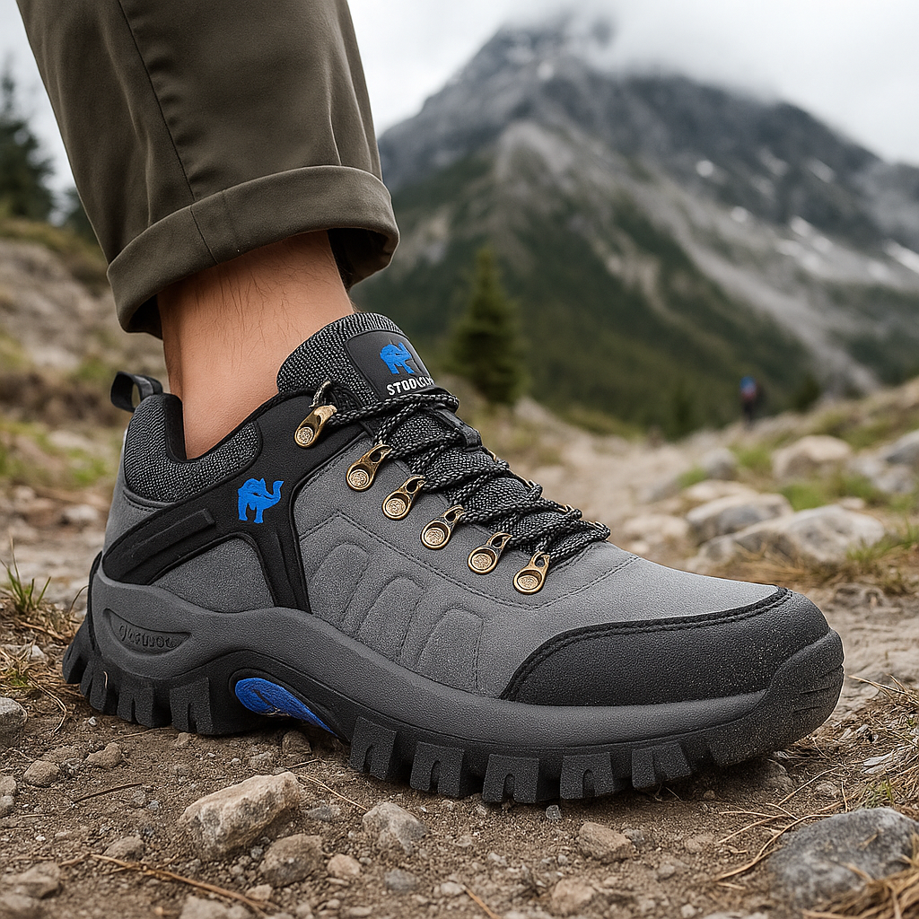 Męskie Buty Wędrówkowe - Trekking - Szlaki - Wodoodporne - Górskie